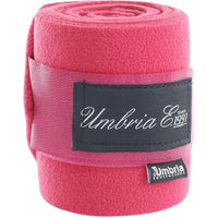 Produktbild von Umbria Equitazione Gamaschen Polobänder aus Fleece in Rosa 4er Pack für Pferde