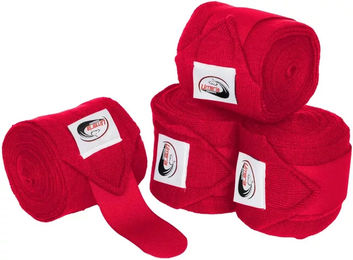 Produktbild von Umbria Equitazione Gamaschen Ruhebänder für Pferde Rot