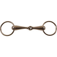 Produktbild von Umbria Equitazione Gebiss aus Edelstahl für kräftige Ponys in Silber und Braun