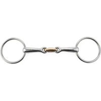 Produktbild von Umbria Equitazione Gebiss für Pferde doppelt gebrochen French Solid aus Edelstahl in Silber