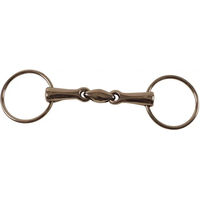 Produktbild von Umbria Equitazione Gebiss für Pferde doppelt gebrochen French SS aus Edelstahl