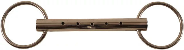 Produktbild von Umbria Equitazione Gebiss mit 2 Ringen für Flötenpferde aus Metall