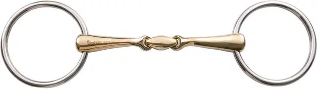 Produktbild von Umbria Equitazione Gebiss mit 2 Ringen für Pferde in Silber