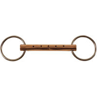 Produktbild von Umbria Equitazione Gebiss Mors mit 2 Ringen und Kupferflöte für Pferde