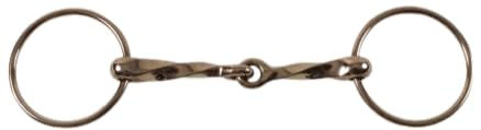 Produktbild von Umbria Equitazione Gewinde Ringe gedreht aus Edelstahl Silber 13,5