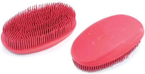 Produktbild von Umbria Equitazione Gummibürste für Maulkorb in Rosa oder Rot