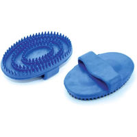 Produktbild von Umbria Equitazione Gummistriegel für Pferde Blau
