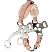 Produktbild von Umbria Equitazione Hackamore Nasalina für Pferde aus Leder in Rosa oder Braun