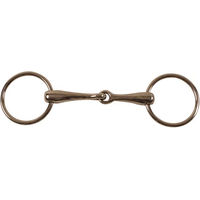 Produktbild von Umbria Equitazione Hohlgebiss für Pferde aus Edelstahl 11,5 cm Silber