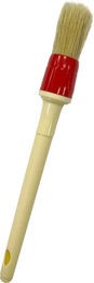 Produktbild von Umbria Equitazione Holz-Pferdebürste für die Hufpflege in Beige