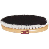 Produktbild von Umbria Equitazione Holzrückenbürste für Pferde in Schwarz und Braun
