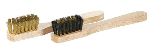 Umbria Equitazione Hufbürste aus Holz für die Pferdepflege in Beige und Braun – Bild 1 von 2
