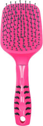 Produktbild von Umbria Equitazione Kamm für Mähne und Schweif mit ergonomischem Griff aus Naturmaterial in Rosa