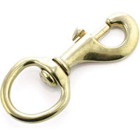 Produktbild von Umbria Equitazione Karabinerhaken für Pferde in Gold aus Metall