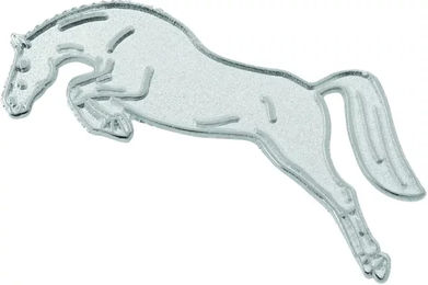 Produktbild von Umbria Equitazione Krawattennadel Master2 aus Metall in Silber und Grau