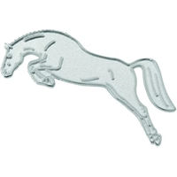 Produktbild von Umbria Equitazione Krawattennadel Master2 aus Metall in Silber und Grau