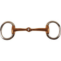Produktbild von Umbria Equitazione Kupfer-Olivenmors für Pferde mit flachen Ringen