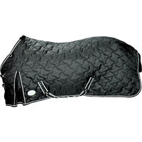 Produktbild von Umbria Equitazione Laufgitterdecke New Wave Fleece Schwarz 150 cm