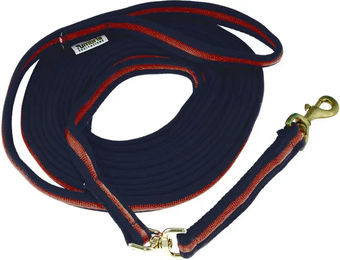 Produktbild von Umbria Equitazione Longierleine aus Baumwolle Blau