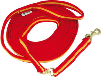 Produktbild von Umbria Equitazione Longierleine aus Baumwolle in Rot