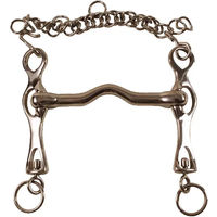 Produktbild von Umbria Equitazione Mors Pelham für Pferde aus Edelstahl in Silber