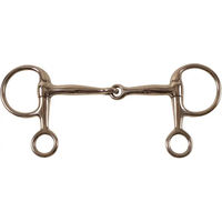 Produktbild von Umbria Equitazione Nadelgebiss für Pferde aus Edelstahl in Silber und Braun
