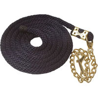Produktbild von Umbria Equitazione Nylon Longierleine mit Kette in Schwarz