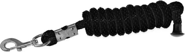 Produktbild von Umbria Equitazione Nylon Longierleine mit Messingbolzen in Schwarz