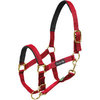 Produktbild von Umbria Equitazione Nylonhalfter mit Neoprenverstärkung für Pferde in Rot