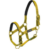 Produktbild von Umbria Equitazione Nylonhalfter mit Neoprenverstärkung für Ponys in Gelb