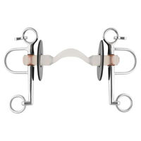 Produktbild von Umbria Equitazione Pelham Gebiss mit steifer Zunge und langen Wangen 20 mm Grösse 13,5