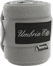 Produktbild von Umbria Equitazione Pferde-Gamaschen aus Fleece in Grau 4er Pack