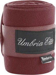 Produktbild von Umbria Equitazione Pferde Gamaschen aus Fleece in Rot 4er Pack
