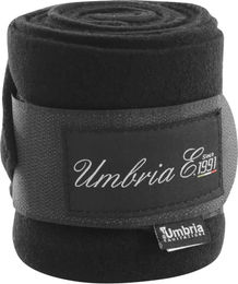 Produktbild von Umbria Equitazione Pferde-Gamaschen aus Fleece in Schwarz 4er Pack