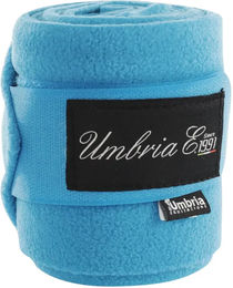 Produktbild von Umbria Equitazione Pferde-Ruheschoner aus Fleece Blau 4er Pack