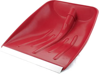 Produktbild von Umbria Equitazione Plastikschaufel mit Eisenrand in Rot
