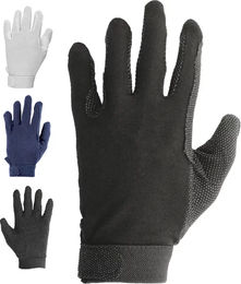 Produktbild von Umbria Equitazione Reithandschuhe aus Baumwolle mit Punkten Unisex Größe 2XS