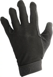 Produktbild von Umbria Equitazione Reithandschuhe Punkte aus Kunstleder Schwarz XS Unisex