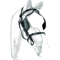 Produktbild von Umbria Equitazione Reittrense für Pferde aus Leder in Schwarz Größe M