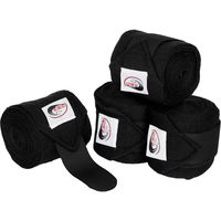 Produktbild von Umbria Equitazione Ruhebänder für Pferde Schwarz 4er Pack