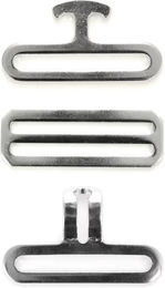 Produktbild von Umbria Equitazione Schnallenbefestigungssystem aus Metall in Silber für Sattelzubehör