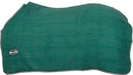 Produktbild von Umbria Equitazione Stalldecke für Pferde aus Fleece in Grün 160 cm