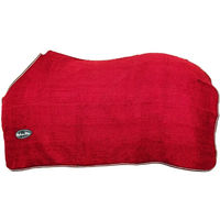 Produktbild von Umbria Equitazione Stallendecke für Pferde aus Fleece in Rot - 155 cm