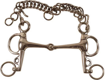 Produktbild von Umbria Equitazione Starker Pelham für Ponys in Gold oder Silber