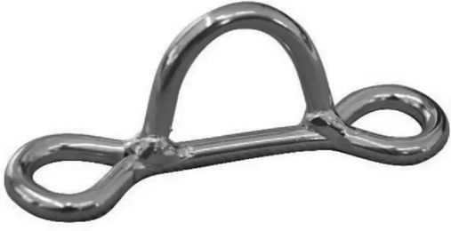 Produktbild von Umbria Equitazione Tiedown Sattelgurt aus Edelstahl in Silber