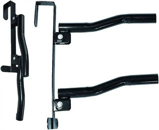 Produktbild von Umbria Equitazione Tragbarer Satteltaschenhalter aus Metall mit 2 Haken in Schwarz