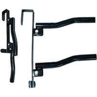 Produktbild von Umbria Equitazione Tragbarer Satteltaschenhalter aus Metall mit 2 Haken in Schwarz