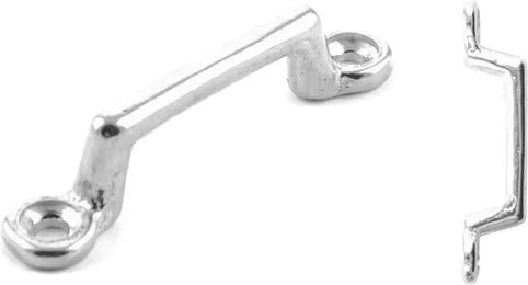 Produktbild von Umbria Equitazione Wagenhebel aus Edelstahl in Silber
