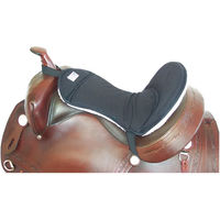 Produktbild von Umbria Equitazione Western Sattelschoner aus gepolstertem Kunststoff in Schwarz