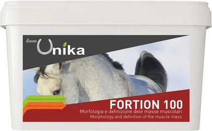 Produktbild von Unika Fortion 100 Pferdepflege Nahrungsergänzung mit Pulver für den Muskelaufbau 3000g
